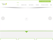 Tablet Screenshot of nutriciondinamica.com